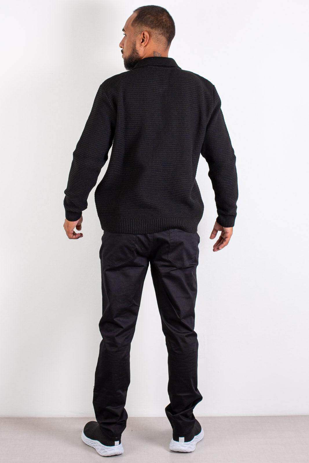 Blusão de malha masculino 50007 - Enluaze