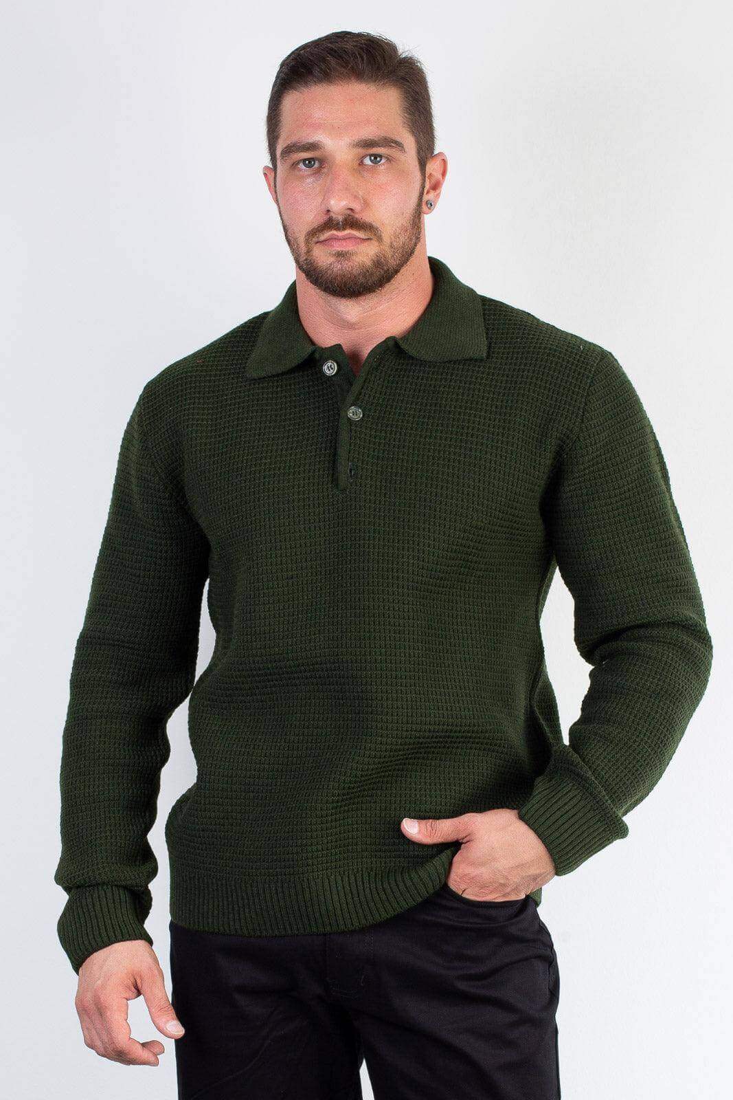 Blusão de malha masculino 50007 - Enluaze