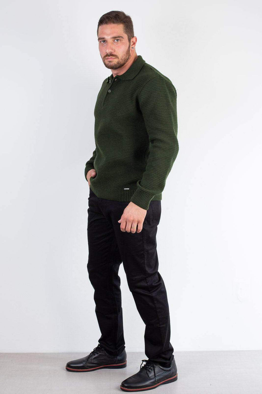 Blusão de malha masculino 50007 - Enluaze