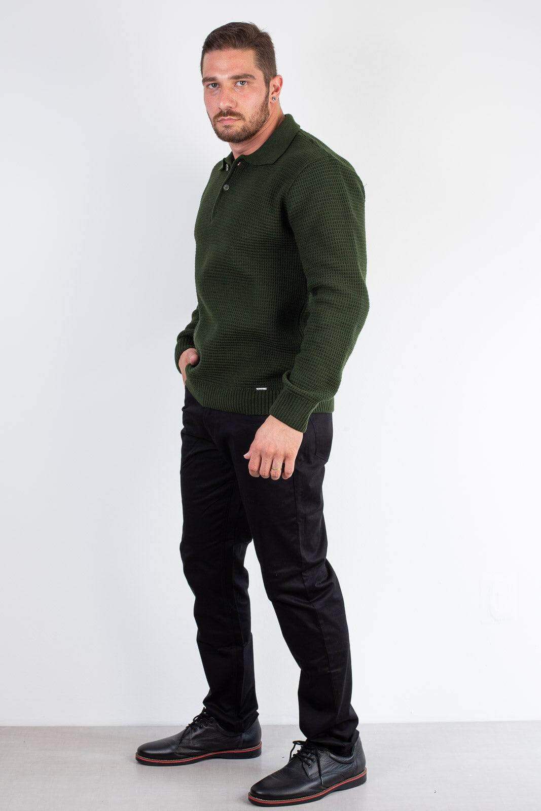 Blusão de malha masculino 50007 - Enluaze