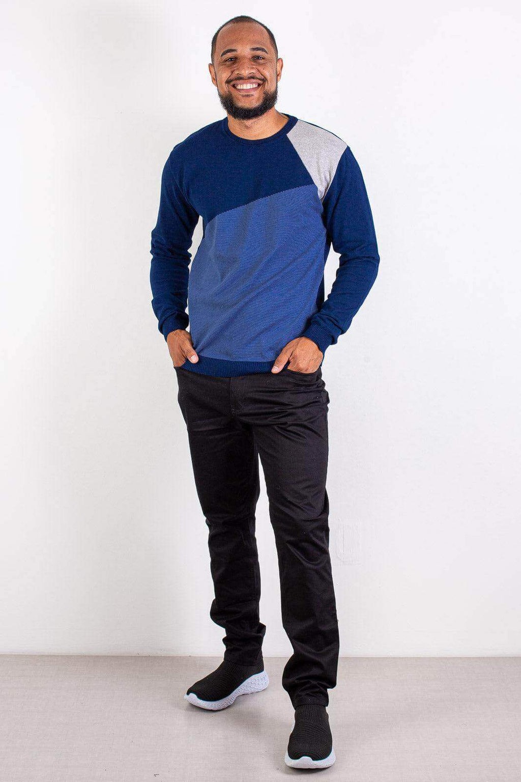 Blusa masculina de malha 50008 - Enluaze