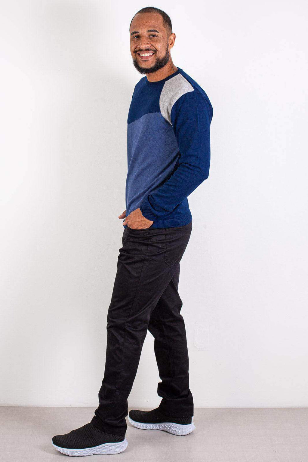 Blusa masculina de malha 50008 - Enluaze