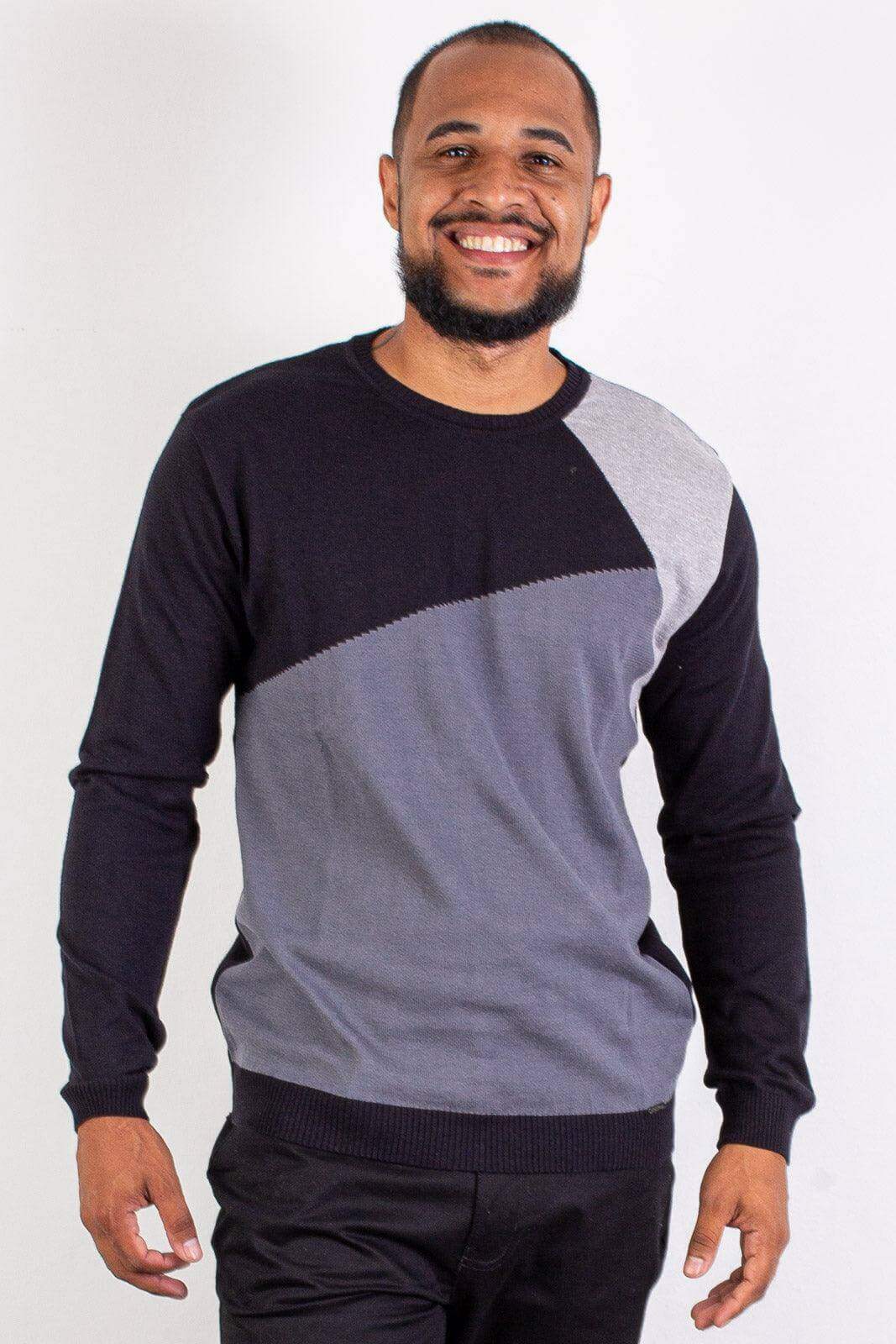 Blusa masculina de malha 50008 - Enluaze