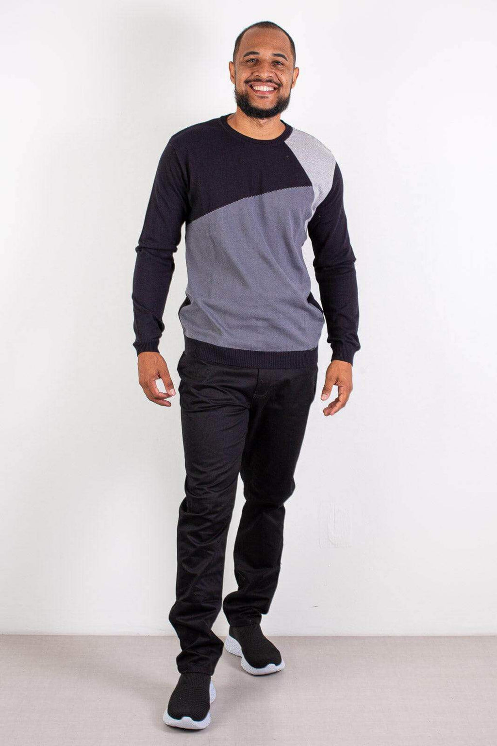 Blusa masculina de malha 50008 - Enluaze