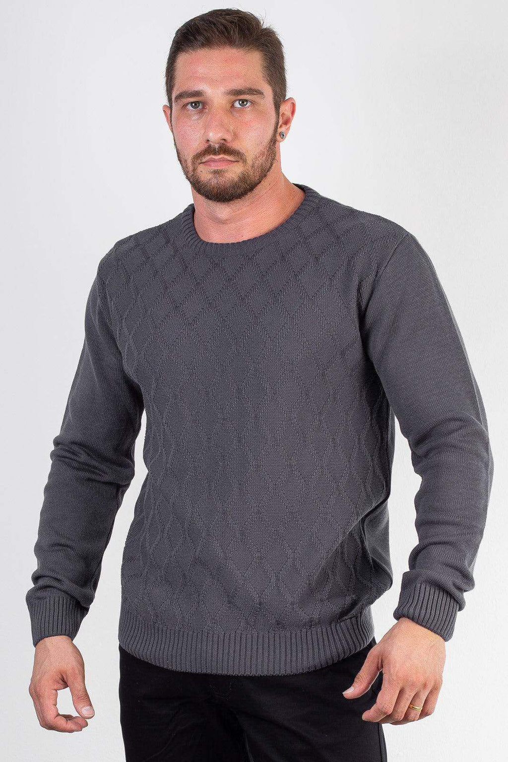 Blusão de malha masculino 50010 - Enluaze