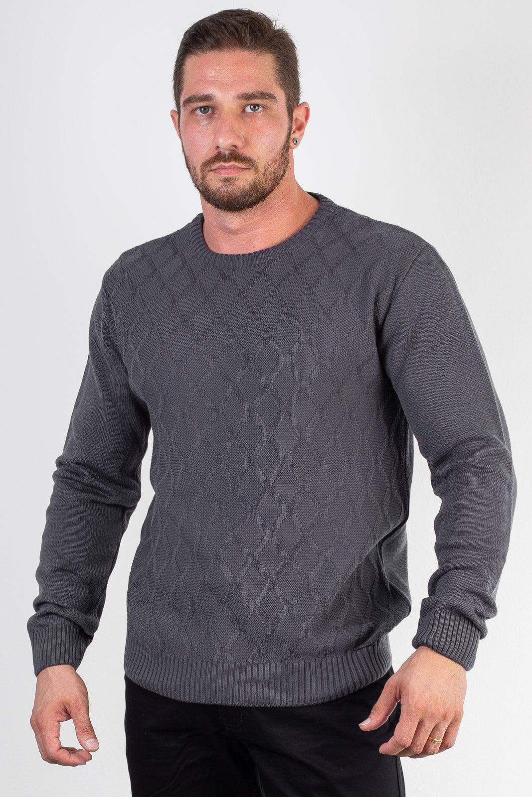 Blusão de malha masculino 50010 - Enluaze