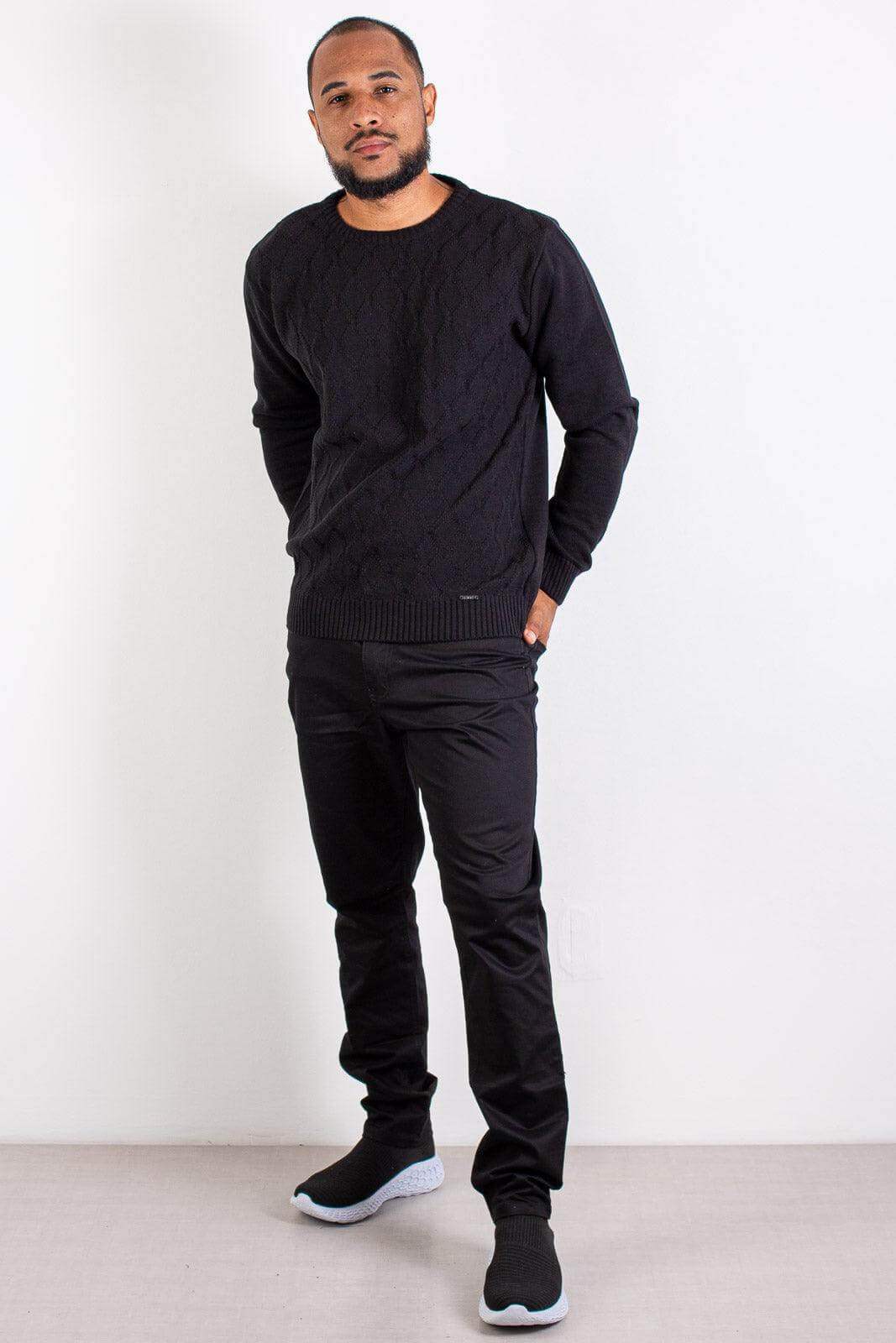 Blusão de malha masculino 50010 - Enluaze