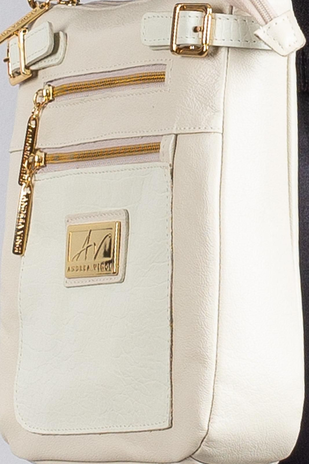 Bolsa Transversal de couro croco Chloe - Enluaze