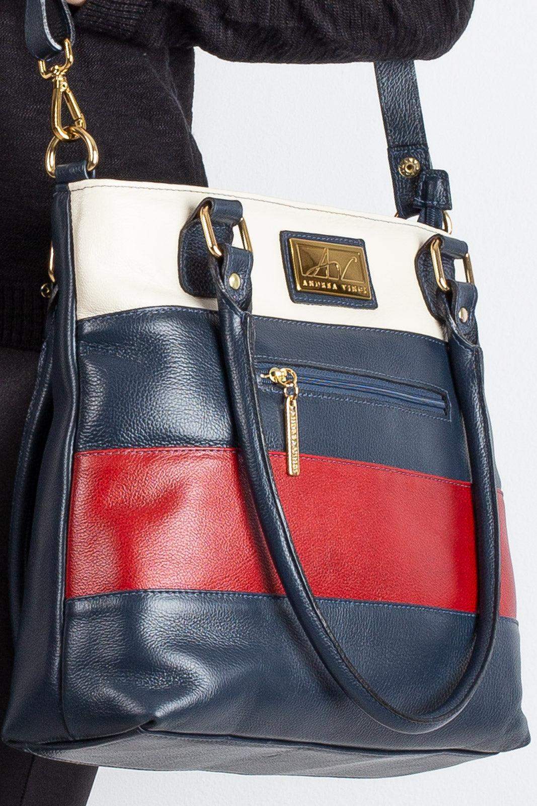 Bolsa de ombro em couro Alice - Enluaze