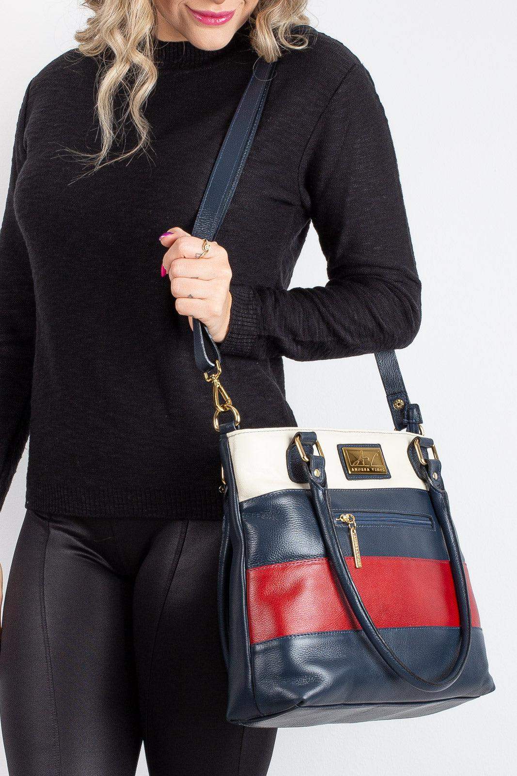 Bolsa de ombro em couro Alice - Enluaze