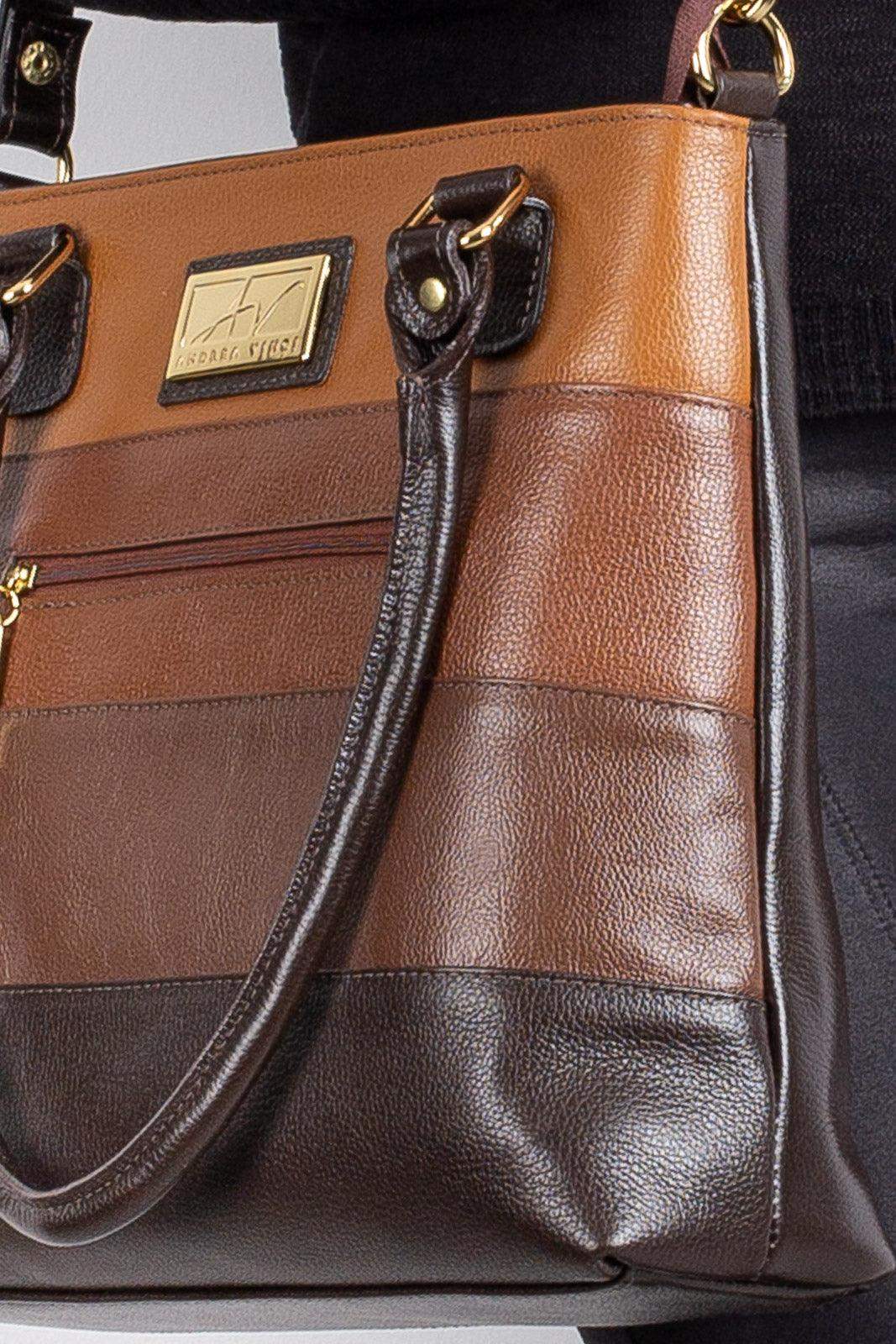 Bolsa de ombro em couro Alice - Enluaze