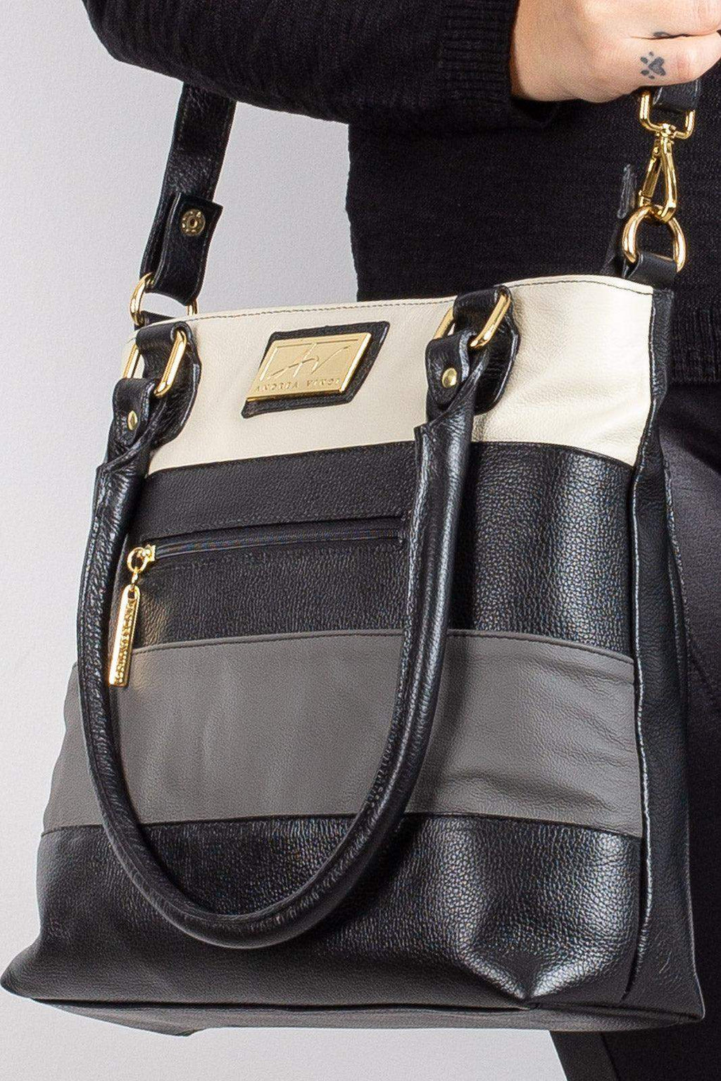 Bolsa de ombro em couro Alice - Enluaze