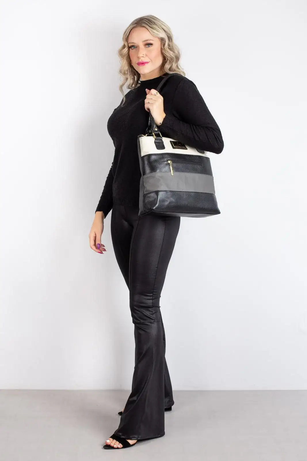 Bolsa de ombro em couro Alice - Enluaze