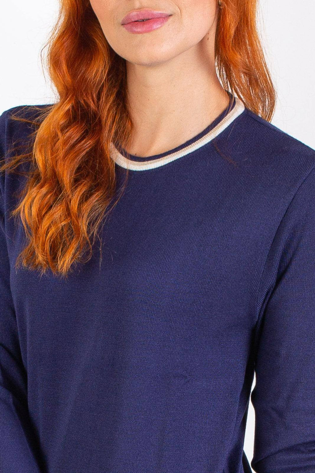 Blusa de malha manga longa 60007 - Enluaze