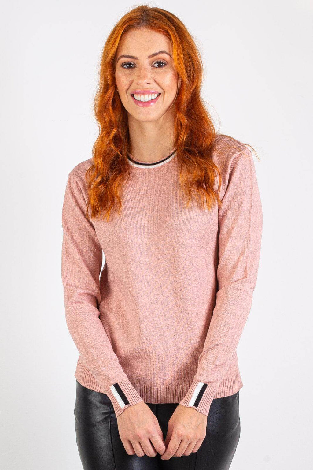 Blusa de malha manga longa 60007 - Enluaze