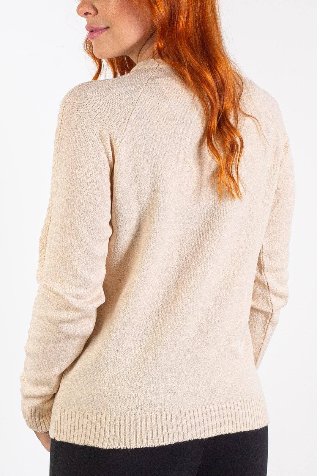 Blusa de malha feminina 60013 - Enluaze