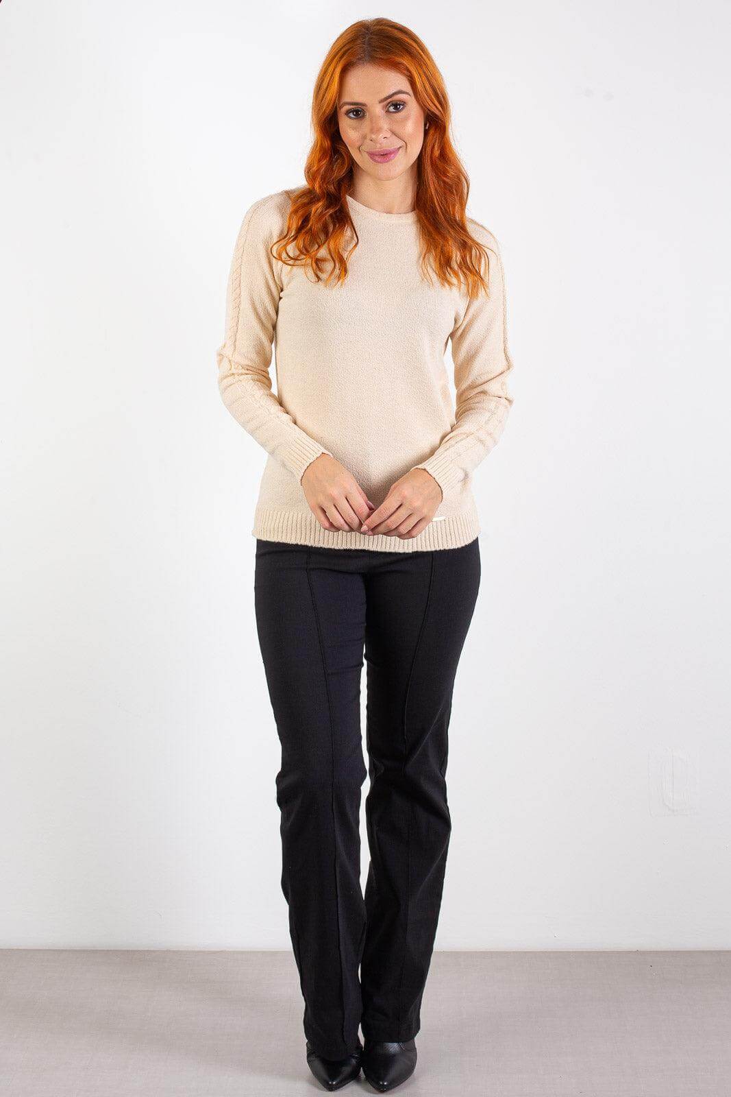 Blusa de malha feminina 60013 - Enluaze