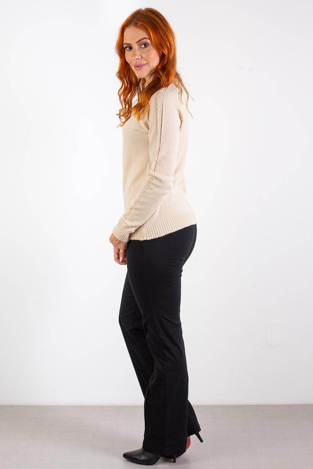 Blusa de malha feminina 60013 - Enluaze