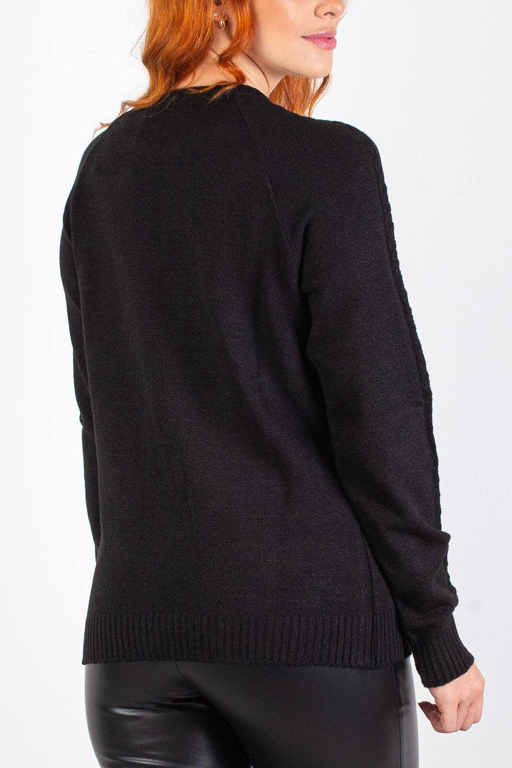 Blusa de malha feminina 60013 - Enluaze