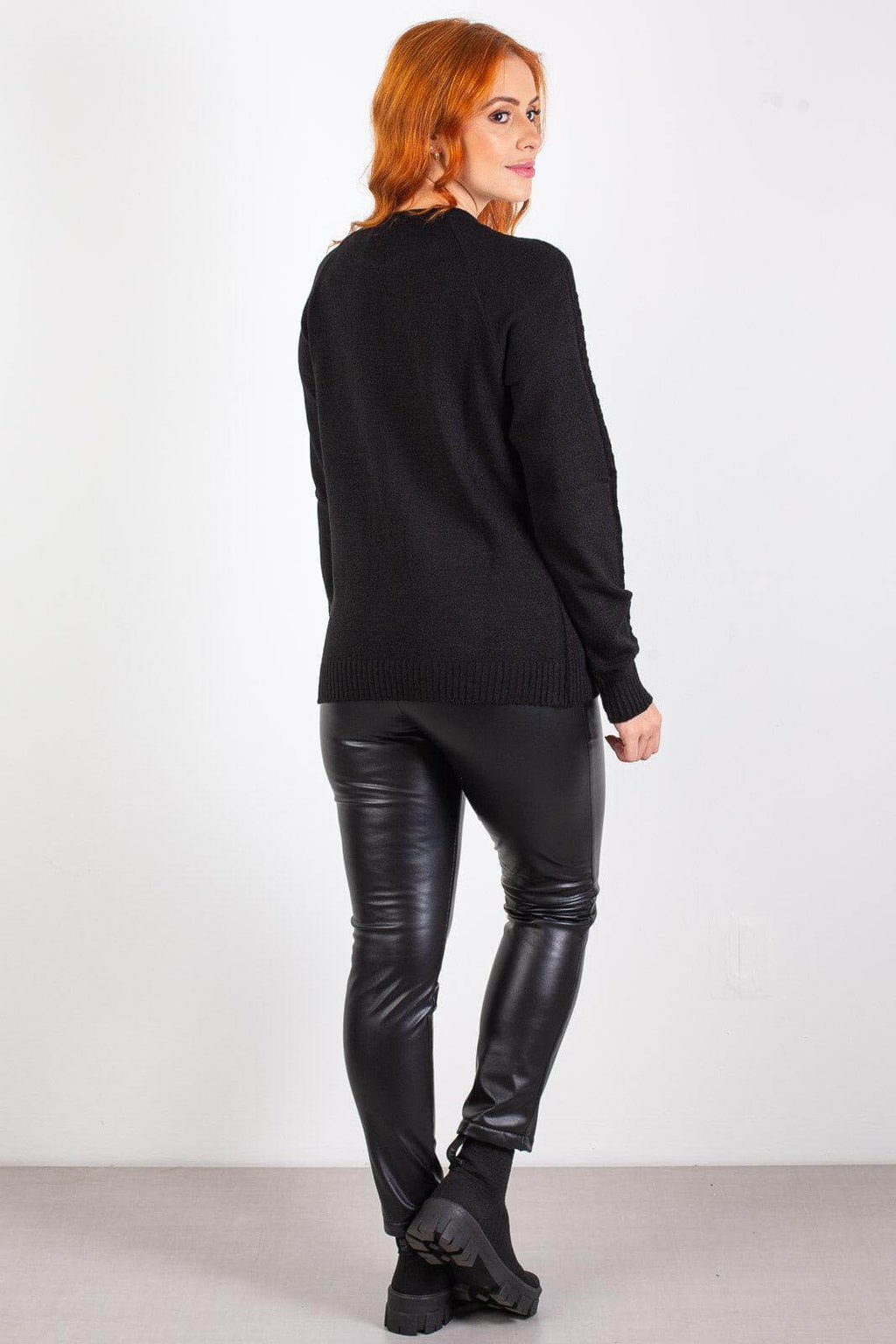 Blusa de malha feminina 60013 - Enluaze