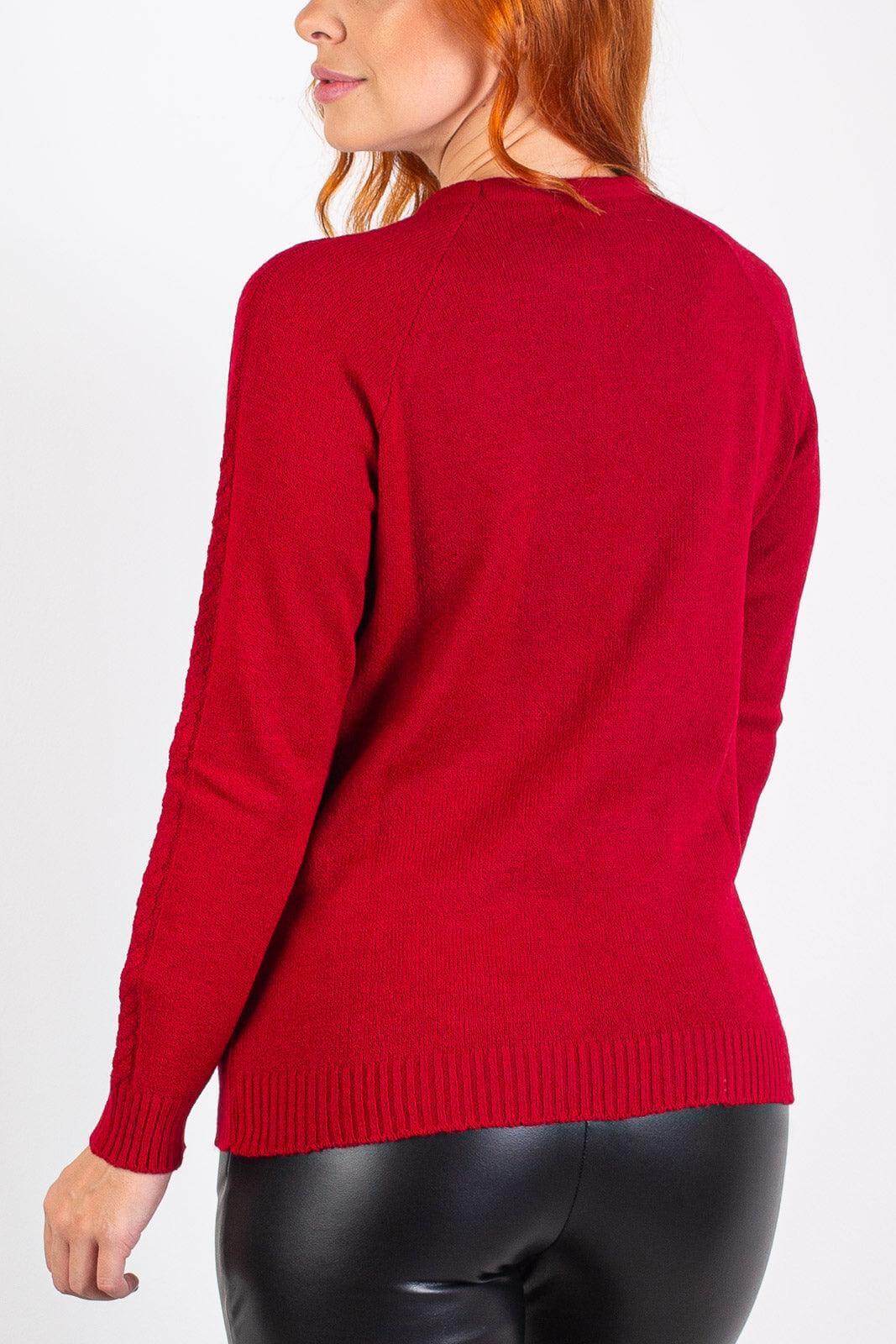 Blusa de malha feminina 60013 - Enluaze