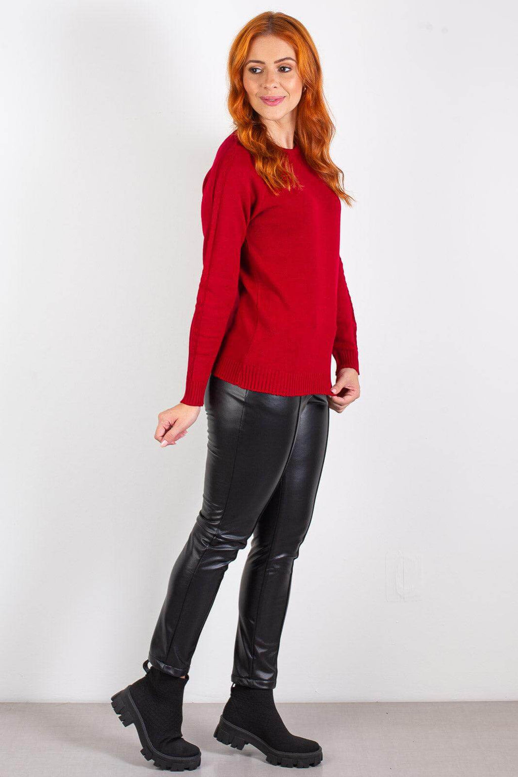 Blusa de malha feminina 60013 - Enluaze