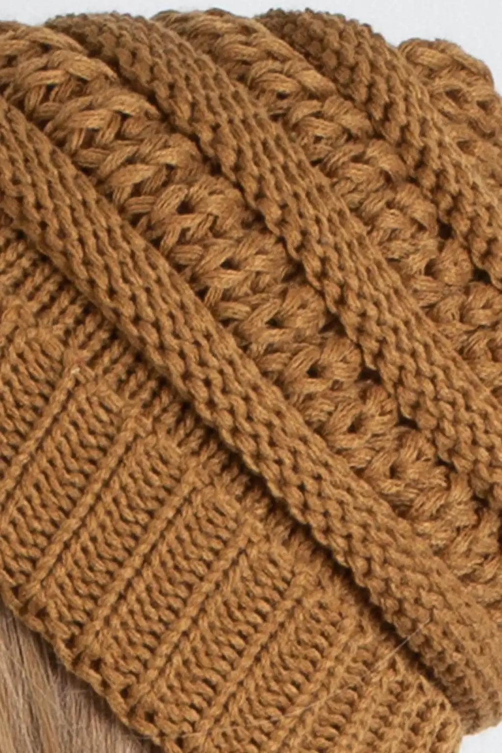 Gorro de tricô inverno feminino 60018 - Enluaze