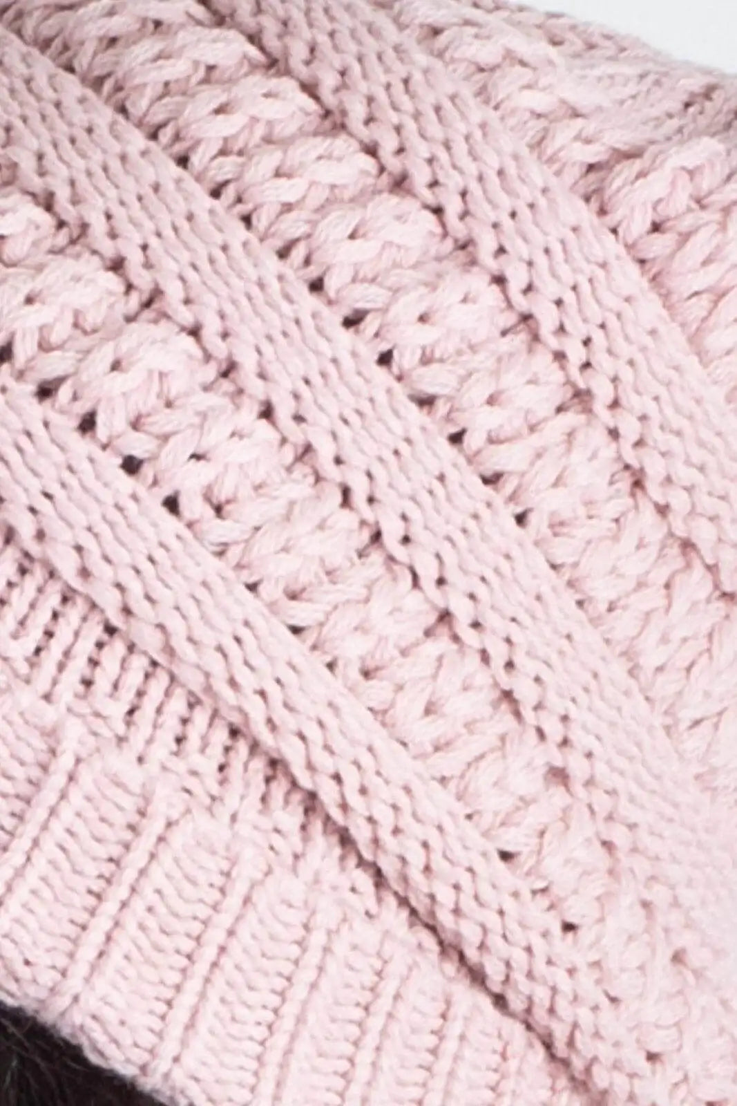 Gorro de tricô inverno feminino 60018 - Enluaze