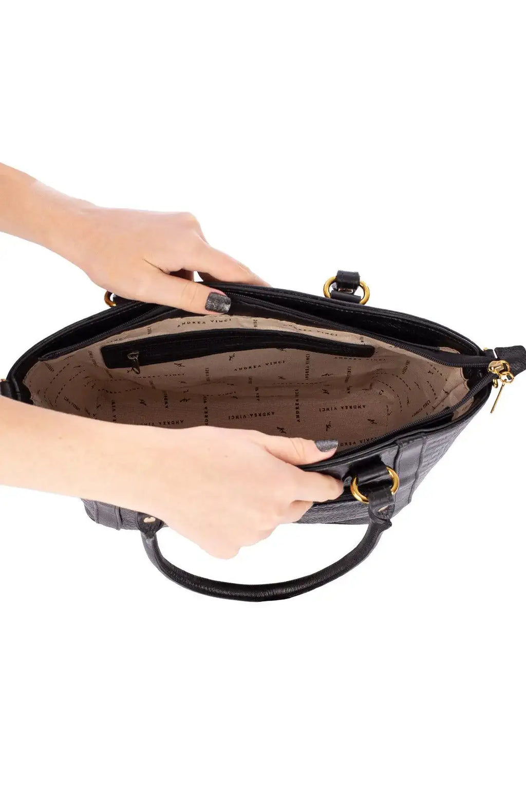 Bolsa de couro croco Heloisa - Enluaze