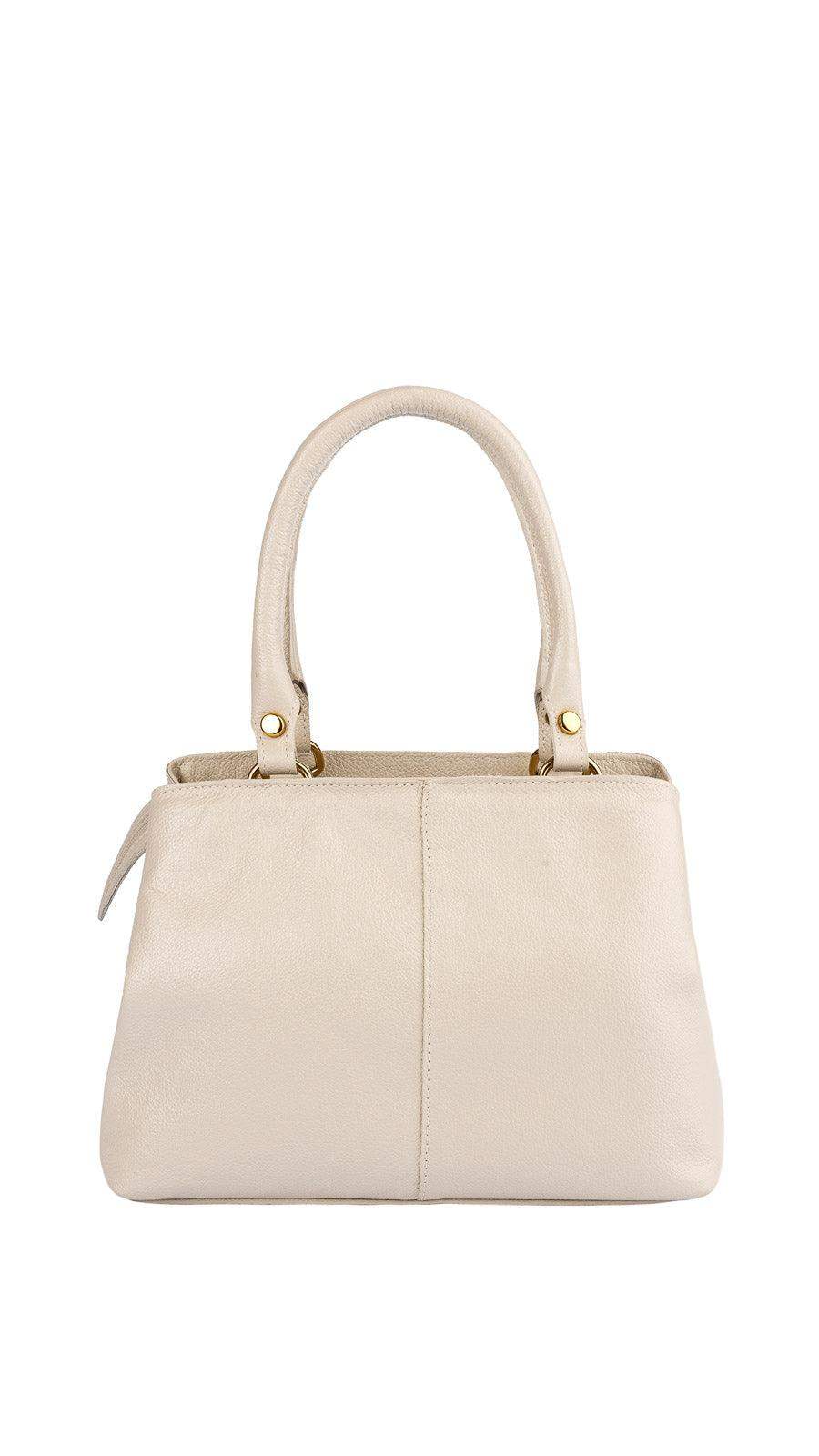 Bolsa de couro liso pequena Melina - Enluaze