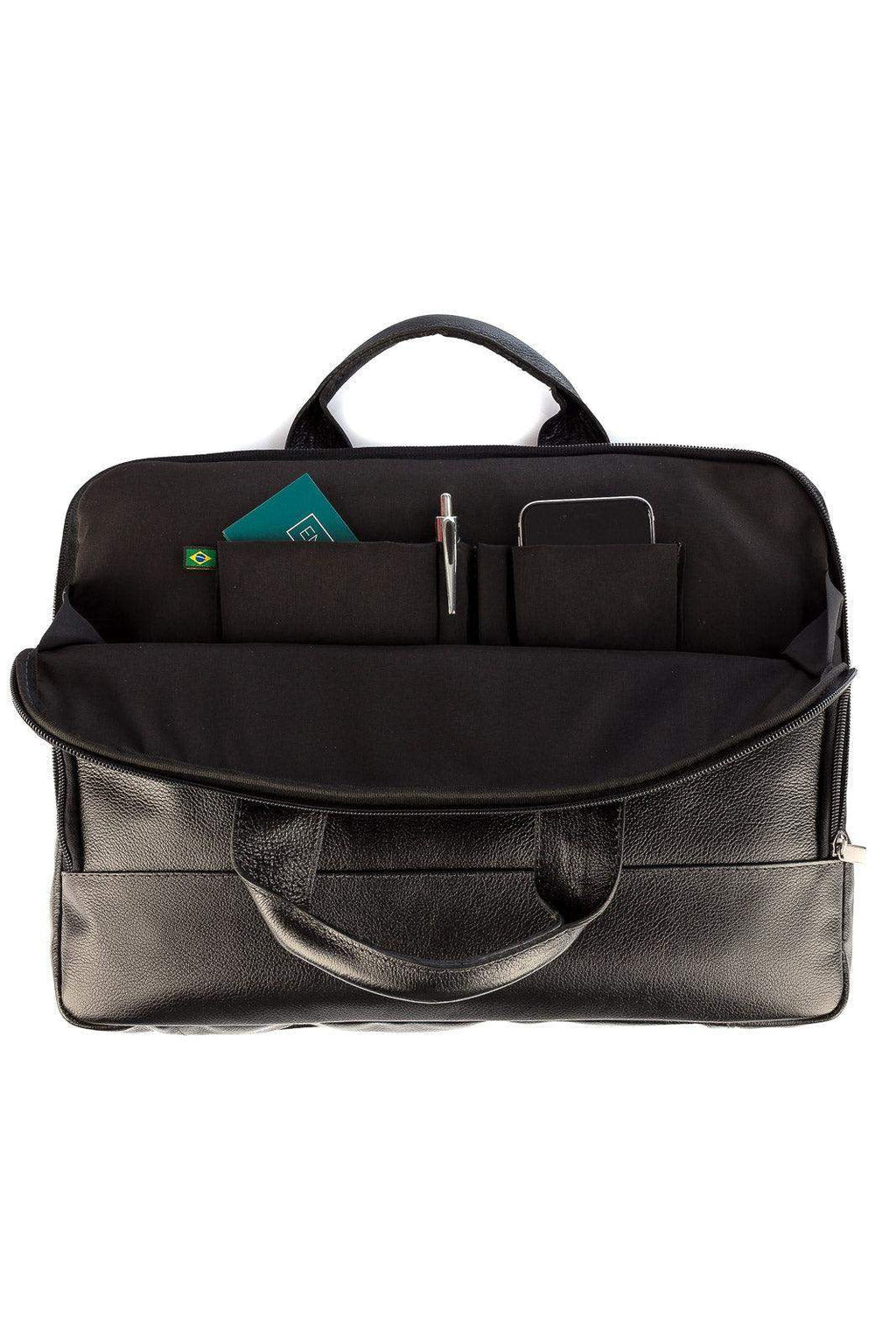 Pasta executiva de couro Breno - Enluaze