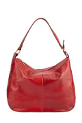 Bolsa saco grande de couro liso Carla - Enluaze