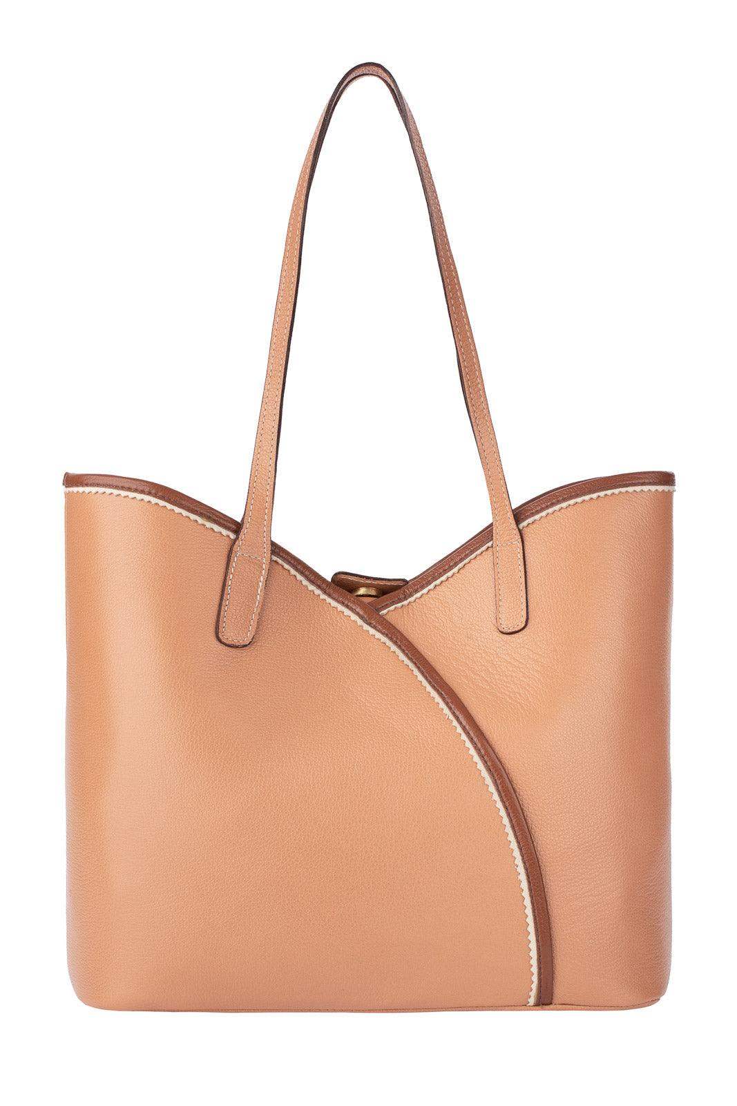 Bolsa de couro grande Rachel - Enluaze