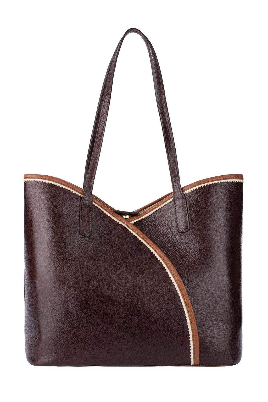 Bolsa de couro grande Rachel - Enluaze