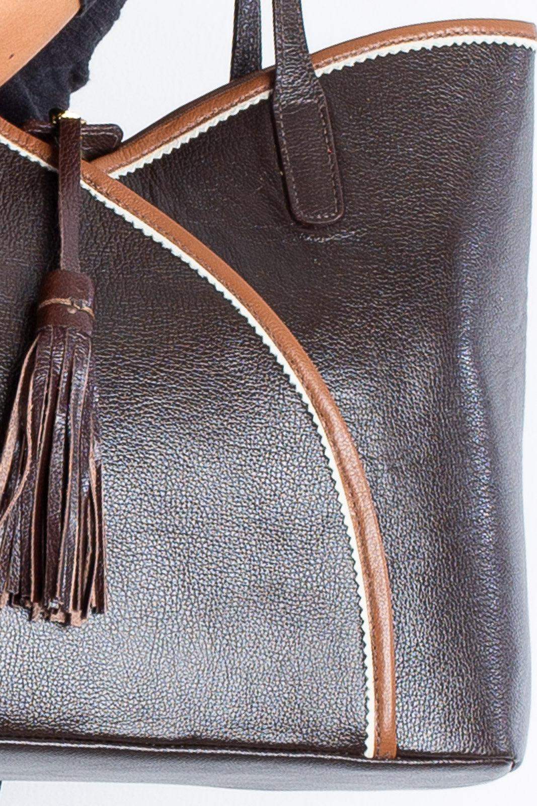 Bolsa de couro grande Rachel - Enluaze