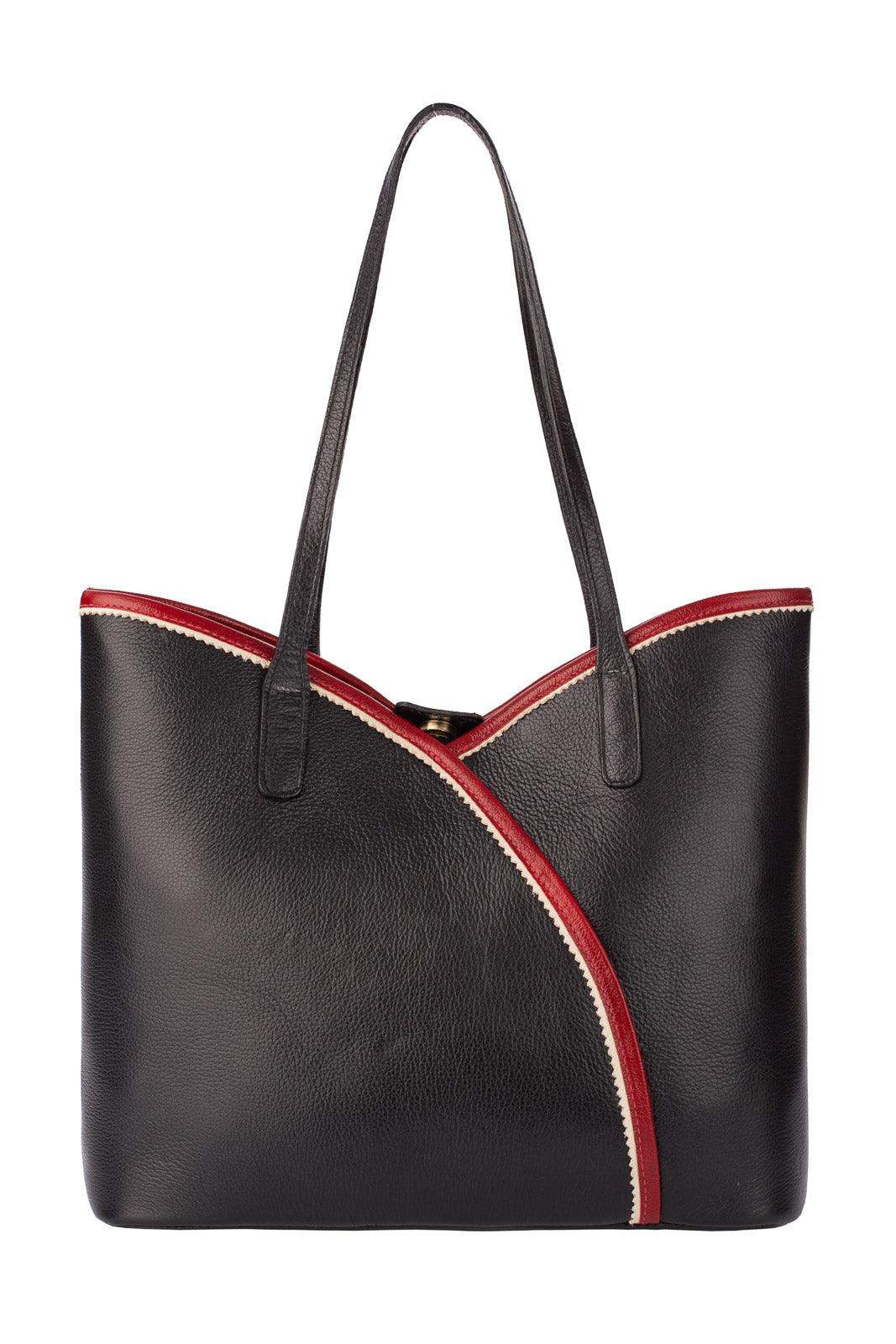 Bolsa de couro grande Rachel - Enluaze