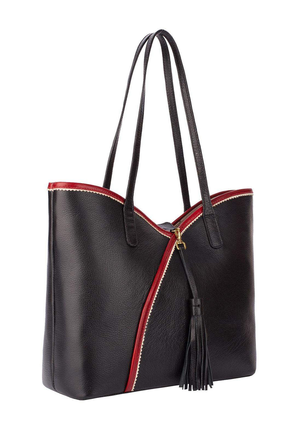 Bolsa de couro grande Rachel - Enluaze