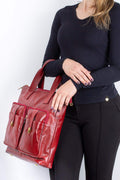 Bolsa/Pasta para notebook de couro liso Jaque - Enluaze