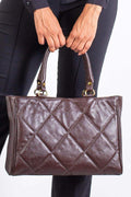 Bolsa feminina de couro liso Eliza - Enluaze