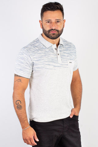 Camiseta masculina gola polo manga curta 79004 - Enluaze