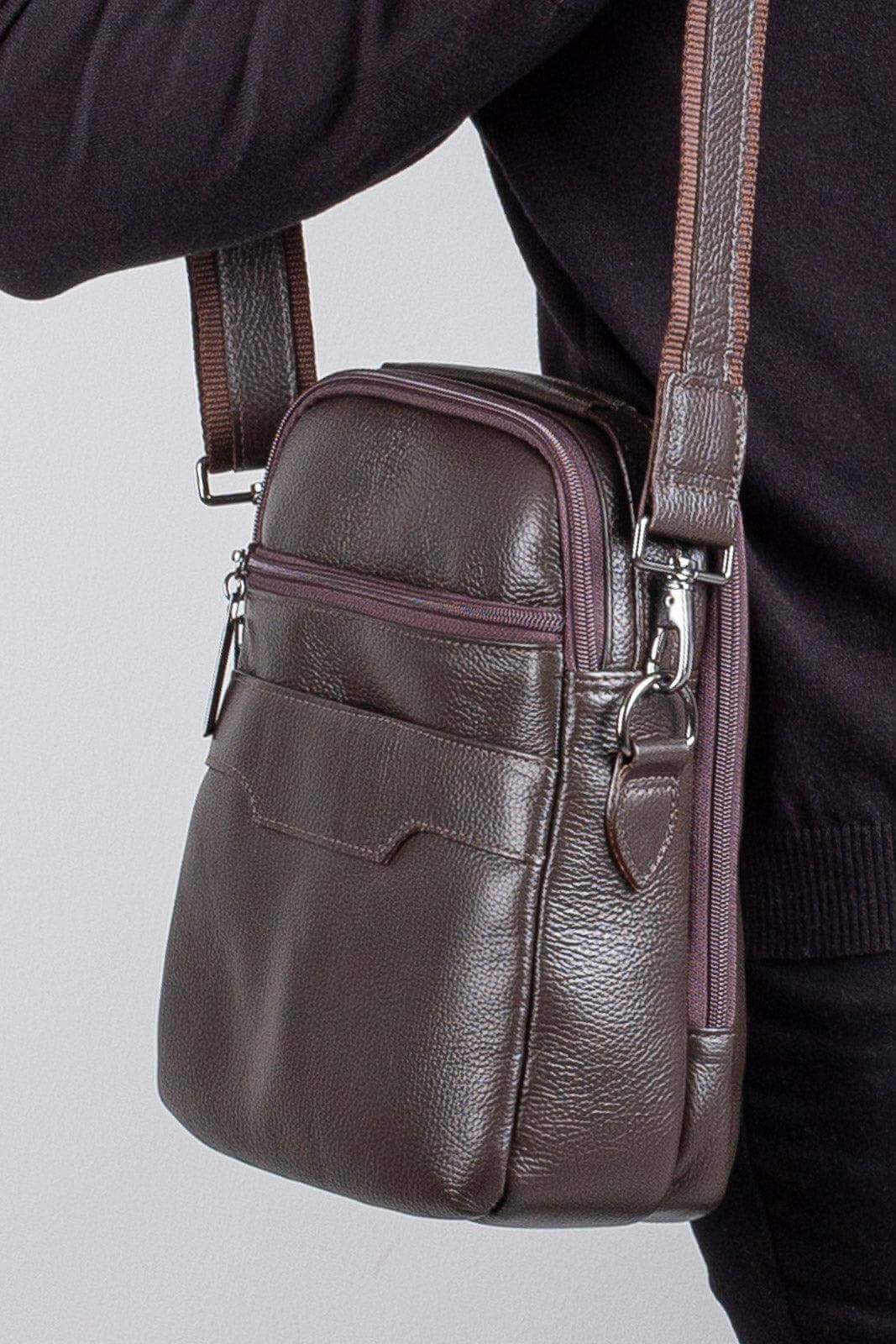 Bolsa transversal com divisórias Fernando - Enluaze