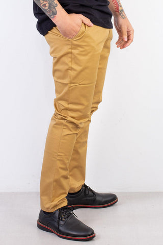 Calça masculina sarja com bolso faca 90052 - Enluaze