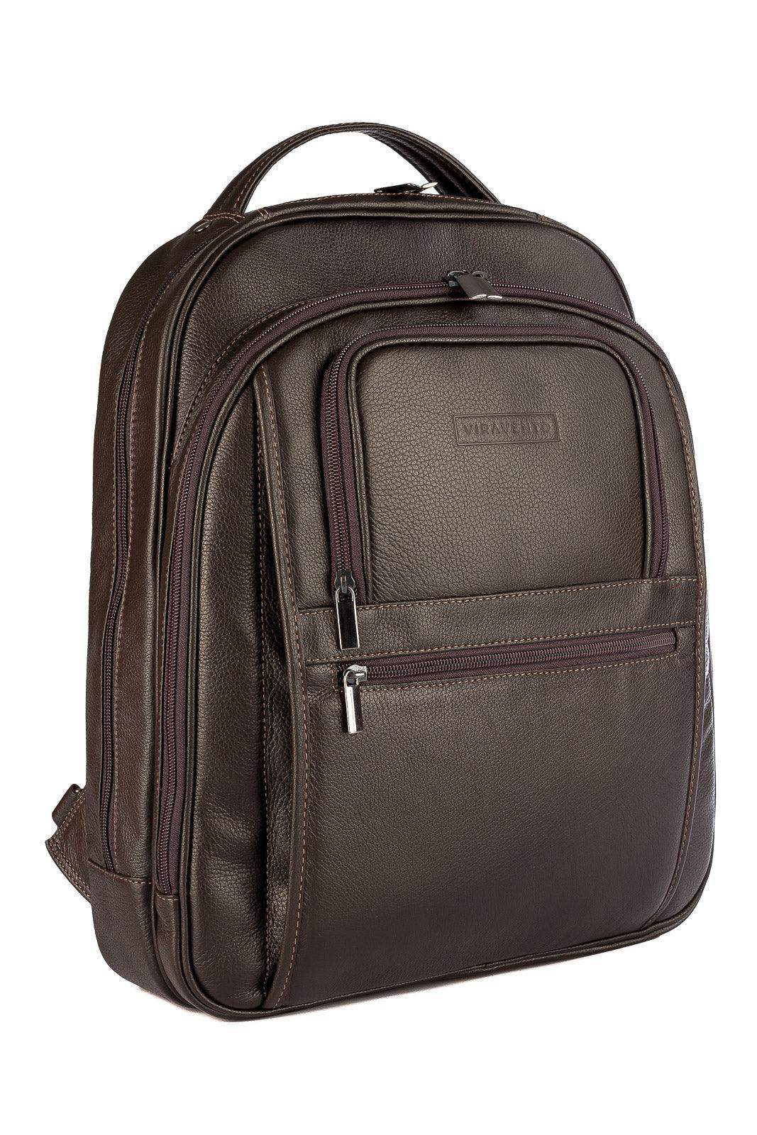 Mochila executiva de couro floater Office - Enluaze