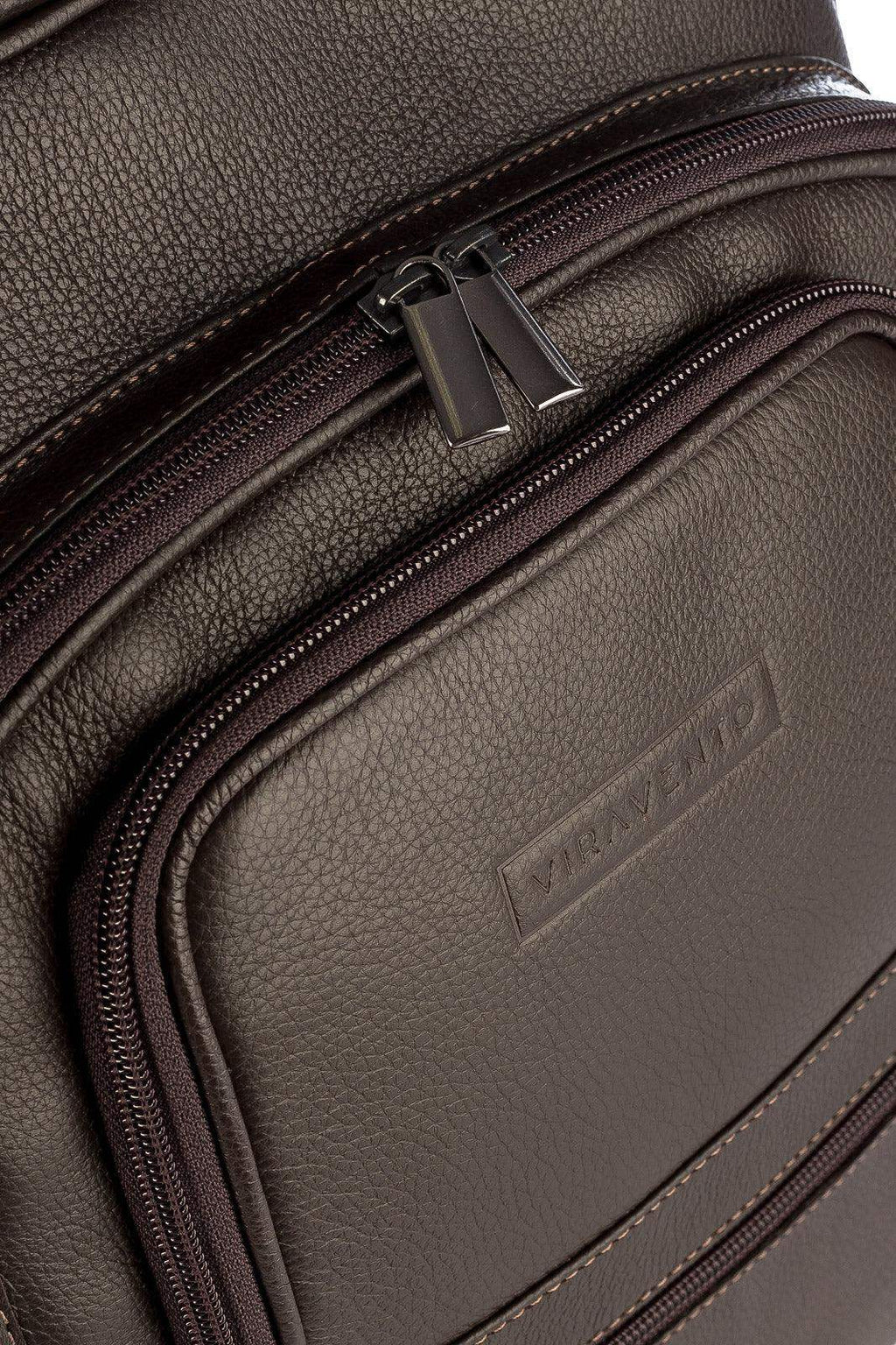 Mochila executiva de couro floater Office - Enluaze