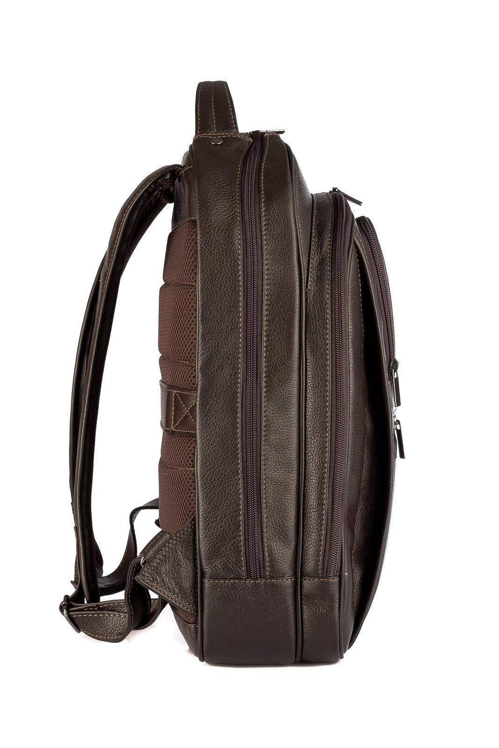 Mochila executiva de couro floater Office - Enluaze