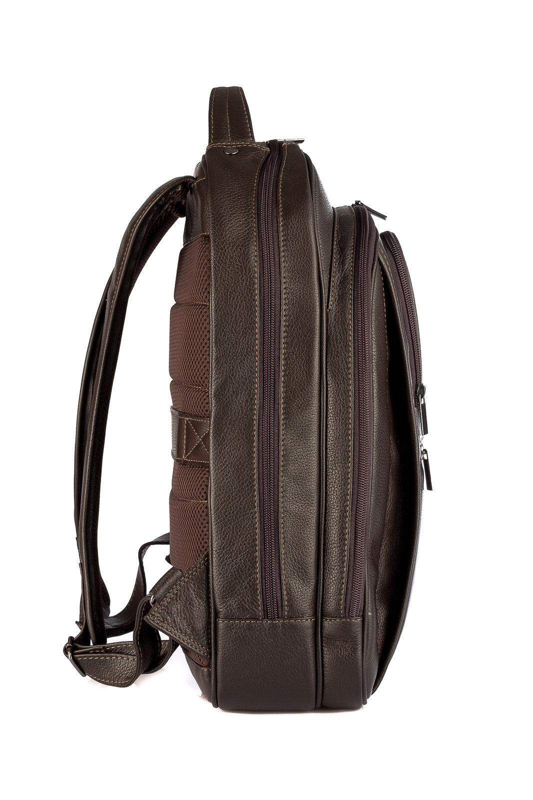 Mochila executiva de couro floater Office - Enluaze