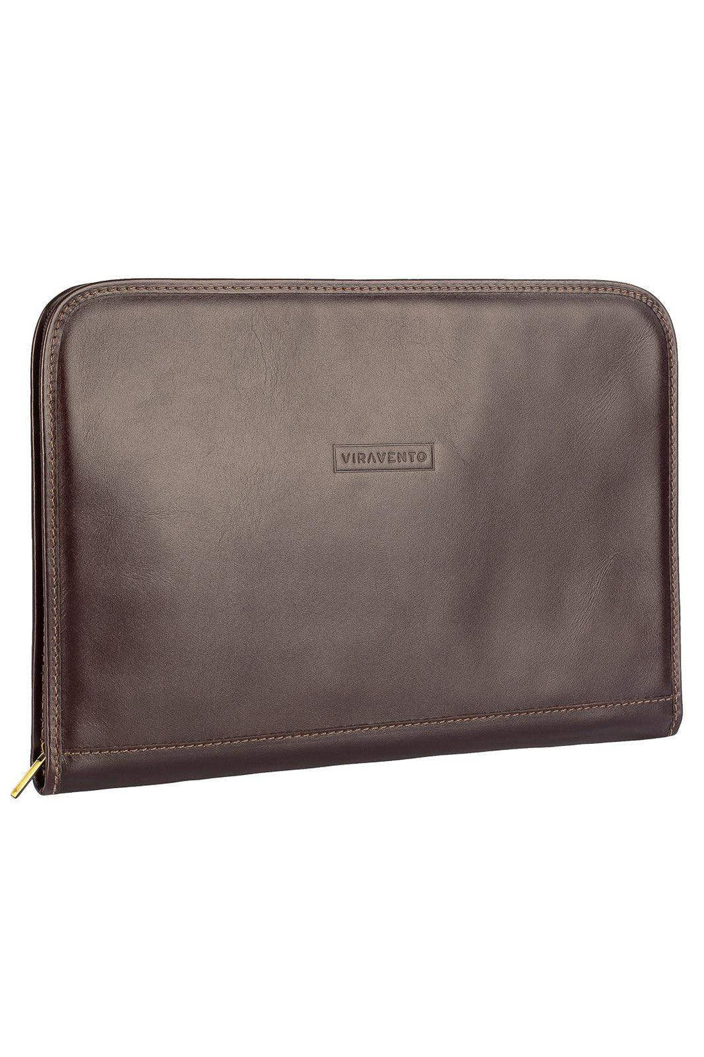 Pasta envelope de couro Flat - Enluaze