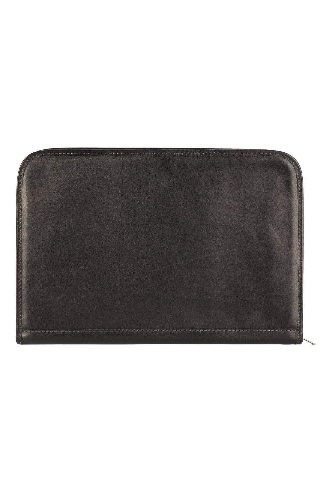 Pasta envelope de couro Flat - Enluaze