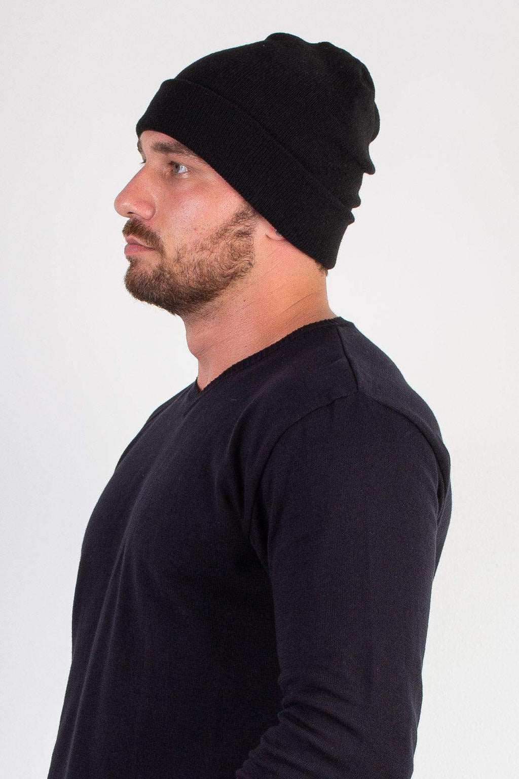 Gorro masculino de tricô para inverno 50011 - Enluaze