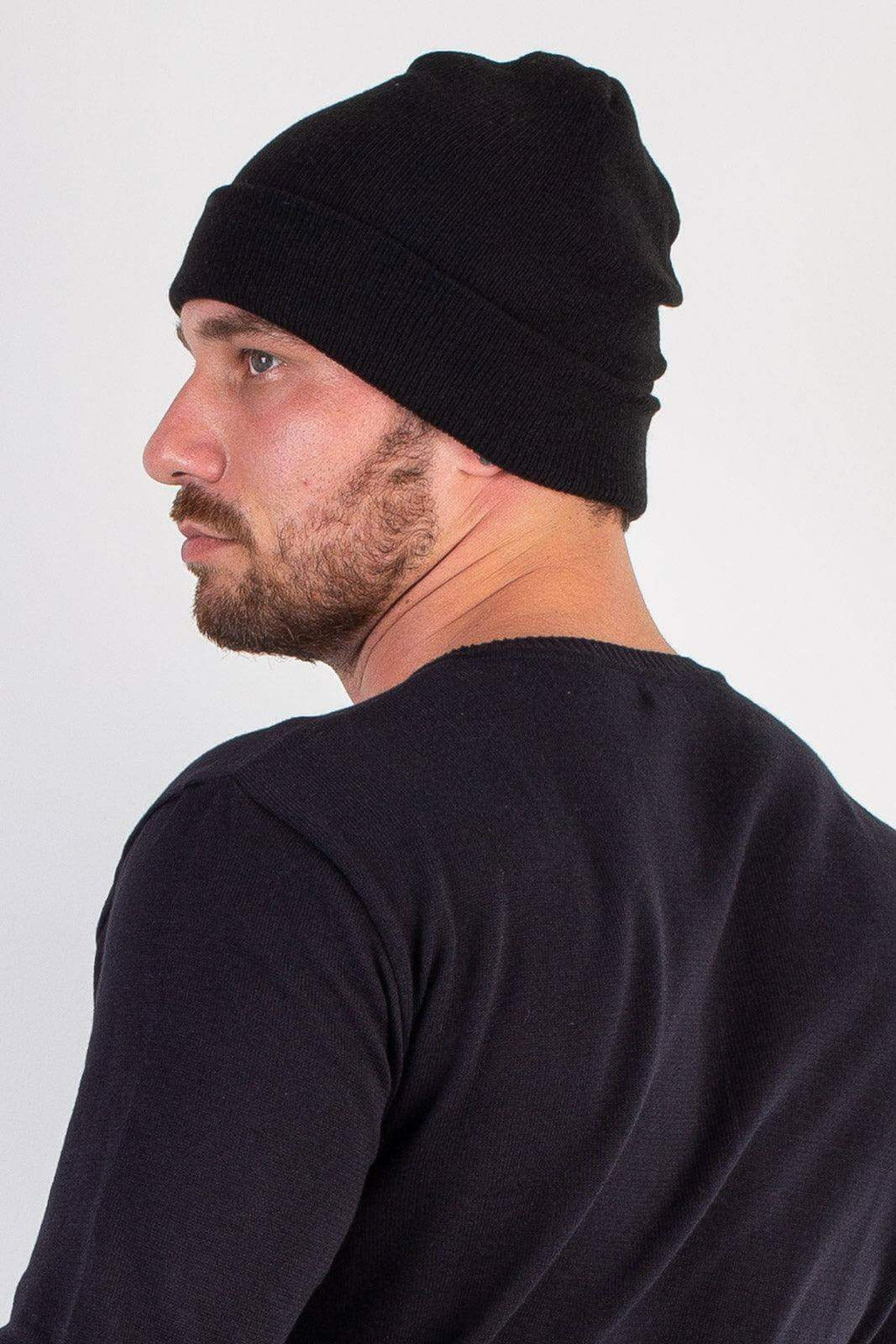 Gorro masculino de tricô para inverno 50011 - Enluaze